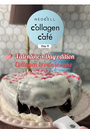 Heart-Shaped Brownies x Collagen Café Series - Valentine’s Edition 💕 Fudgy, chocolatey Valentine’s brownies made a little sweeter with collagen ✨ Ingredients: 🩵Brownie mix (or homemade brownie batter) 🩵Eggs 🩵Oil or butter (per recipe) 🩵1 scoop NeoCell Collagen BioPeptides Powder 🩵Optional: Valentine’s sprinkles or chocolate drizzle Baked with love and boosted with collagen 💗🍫 #collagencafe #neocell #neocellcollagen #collagenrecipe