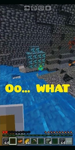 Minecraft Luckiest Moment Ever - Epic Luckiest Minecraft Clips! #minecraft #shorts