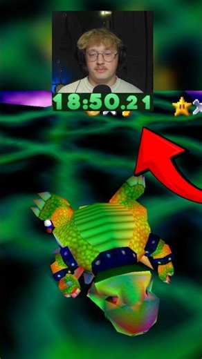 The most ridiculous Mario 64 moment I’ve had so far… #mario #gaming #speedrun