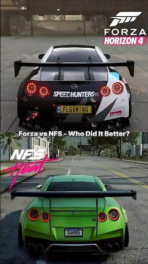NFS Heat or Forza Horizon 4 — Who Did the GT-R Better? 💪#forzahorizon5 #nfsheat #gtr #nissangtr