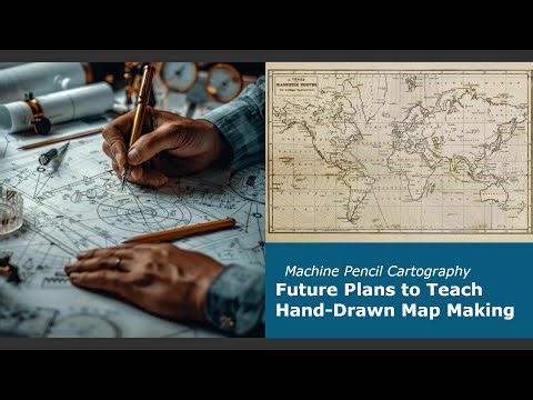 Introduction to Hand Drawn Maps: Materials ( Drawing Tutorial )