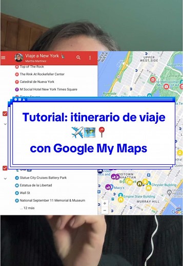 Cómo hacer un itinerario de viaje con Google My Maps