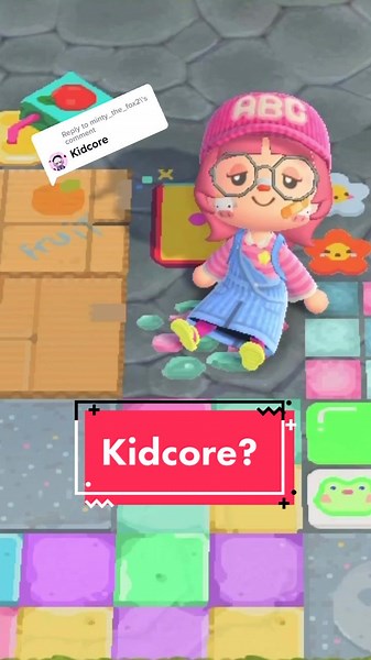 Creating a Vibrant Kidcore Island in Animal Crossing