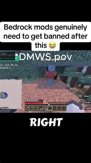 POV: You see your friend in a tree… but his power is out 💀 #minecraftjumpscare #minecraftcreepypasta #minecrafthorrormods