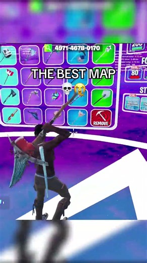 This map is so much fun!😂 #fortnite #skinmap #fortniteskins