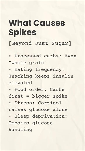 Blood sugar instability doesn't just cause energy crashes it triggers a hormone cascade