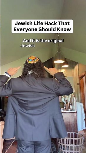 Jewish Life Hack That Everyone Should Know aka What Jewish Hats are for