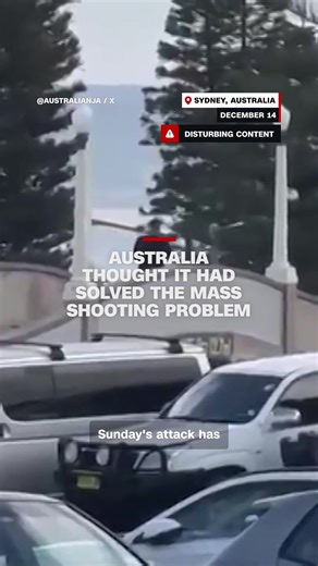 For years, Australia has been held up as a model to prevent mass shootings, but Sunday's attack challenged that notion. CNN's Angus Watson reports from a vigil held for the victims.