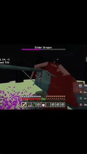 #minecraft realm adventures: so op we took out the dragon before the crystals #gaming