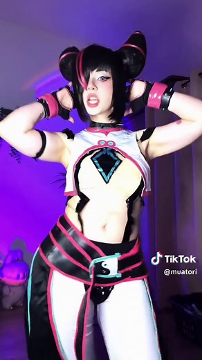 Ultimate Juri Cosplay Transformation in Street Fighter