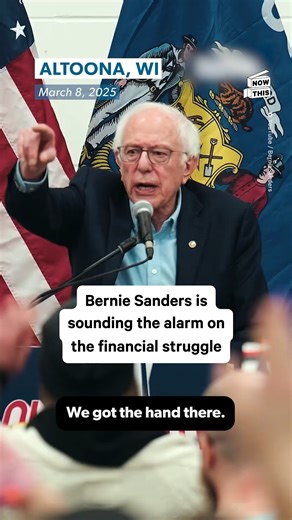 Bernie Sanders’ ‘Fighting Oligarchy’ tour is drawing huge crowds, spotlighting the fight against authoritarianism and wealth inequality. Over 10,000 supporters gathered in Warren, Michigan, where he rallied against billionaire influence and promoted progressive policies. | NowThis Impact