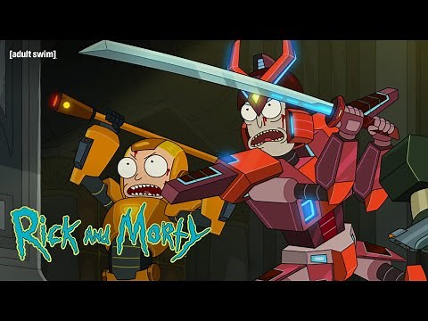 Rick, Morty, and Bigfoot Battle The Pope | Rick and Morty | adult swim
