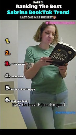Ranking The Best Sabrina Booktok Trend
