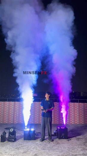 Stage effects Super up Jet Smoke Machine Re Co2 jet fog machine Suitable for large-scale concerts, music festivals, parties, and more. #stageeffects #factory #fyp #lightshow #co2jetmachine