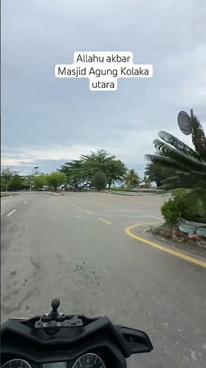 Masyaallah, the Grand Mosque of North Kolaka is magnificent #explore #motovlog #coolmosque #natur...