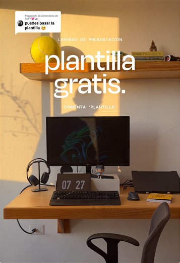Plantilla Gratuita para Láminas de Presentación