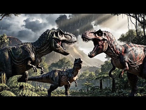 T-Rex Dinosaurs Enemies Story Part 2 | Nature Dynastys Official | Official Video