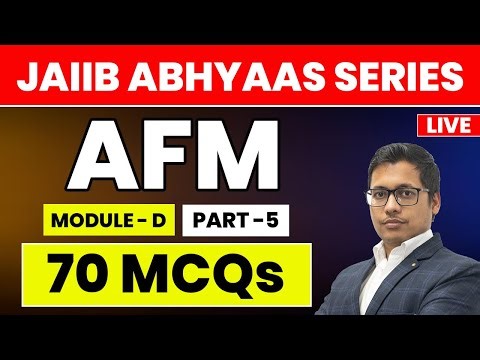 JAIIB Exam 2023 Accounting & Financial Management for Bankers Most Important MCQs | AFM Revision