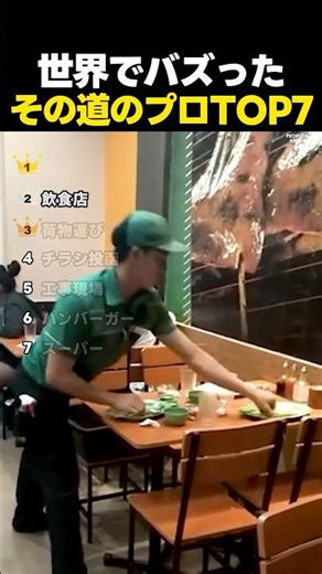 世界でバズった！その道を極めた従業員たちTOP7