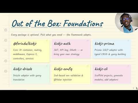 I Studied Django, Spring Boot & NestJS — Then Built My Own Framework(KickJS)