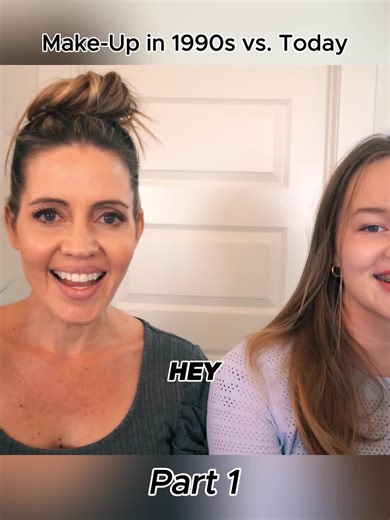 #Make-Up in 1990s vs. Today | then versus now