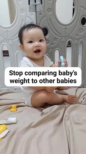 321K views · 4K reactions | Stop comparing babies. #baby #parenthood #parenting #parentingtips #godslove #godsgift | Mommy Sprang C | Facebook