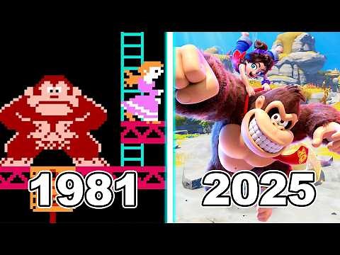 Evolution of Donkey Kong (1981 - 2025)