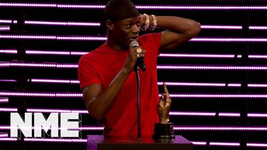 J Hus wins Best Album supported by Orange Amplification | VO5 NME Awards 2018