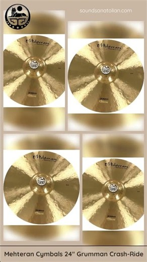Mehteran Cymbals 24" Grumman Crash-Ride