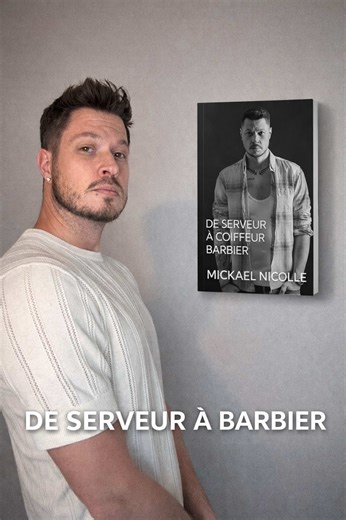 ✨ De serveur… à barbier. Ce parcours, je ne l’ai pas juste vécu… Je l’ai traversé, construit, assumé, et aujourd’hui j’ai décidé de le raconter. Parce que rien n’était écrit, rien n’était facile, mais tout était possible. J’ai découvert une passion, une vocation et un métier qui m’a donné une place, une identité et une mission : embellir les hommes, transmettre, et ouvrir des portes à ceux qui arrivent après. 📖 Ce livre, c’est mon histoire — mais c’est aussi celle de tous ceux qui se sont deman