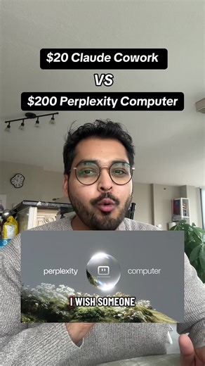 Claude cowork vs Perplexity Computer | computer
