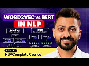 Word2Vec vs BERT in NLP | Key Differences