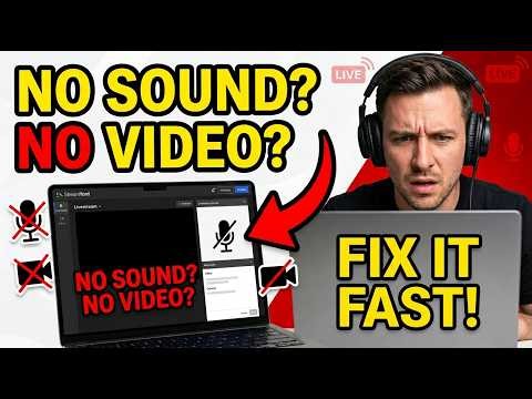 No Sound or Video in StreamYard? Step-by-Step Troubleshooting Guide