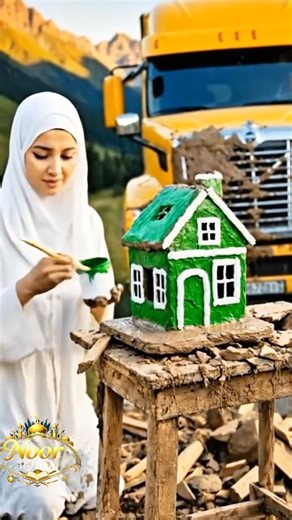 Beautiful Mini Clay House | AI Art ☪️🏘🏘 Egzon Ibrahimi #ClayMosque #FaithAndArt #IslamicArt