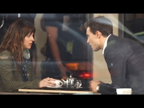 Christian Grey and Anastasia Steele DATE Scene in 'Fifty Shades' - FIRST LOOK!