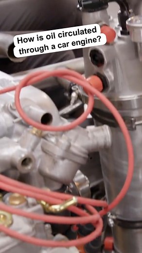 Ant explains how oil circulates in an engine. 🏎 #AntAnsteadMasterMechanic | Love Motoring