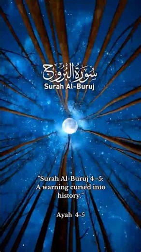 The Pit Of Fire... 🔥 | Surah Al-Buruj 4-5 #shorts
