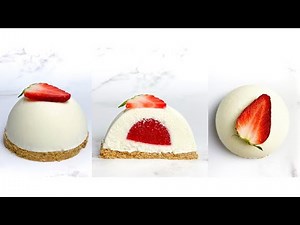 Mini Strawberry Cheesecake Recipe | No-Bake