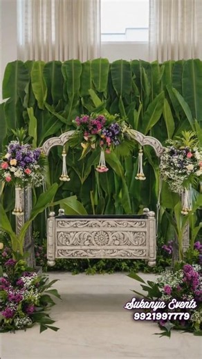 Silver Cradle Decoration For Naming Ceremony ✨ Naamkaran Sohala #namingceremony