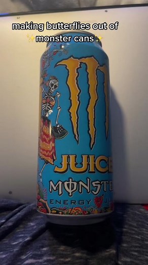 Monster Can Butterfly Craft Tutorial