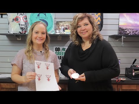 How to Decorate The Round Ceramic Sublimation Ornament