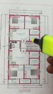 1190 sqft me ek shandar ghar ka naksha #civilengineeringdeepakkumar #housedesign #structurelayouts