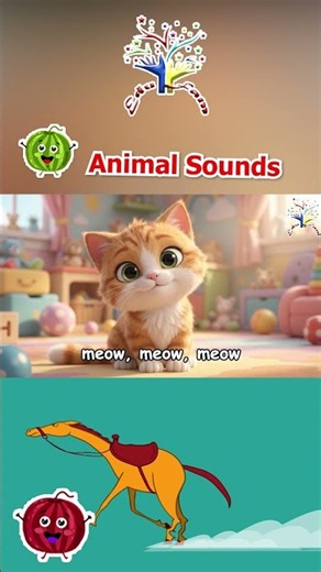 Animal Sounds Song 🐾🎶 | Dogs, Cats & Roosters | Fun Animal Sounds for Kids