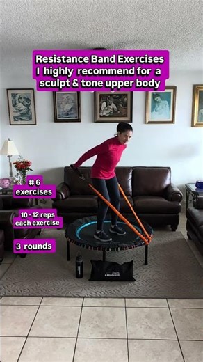 Resistance Band Workout | Sculpt & Tone #workout #resistancebands #upperbodyworkout #exercise