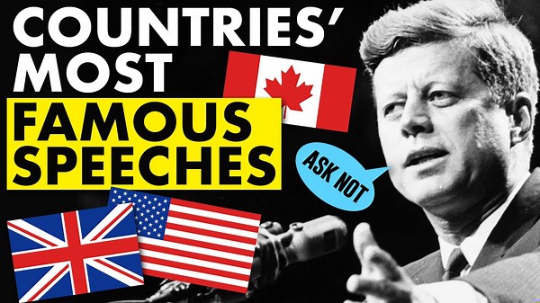 Words that changed nations. Famous speeches from the US, UK & Canada