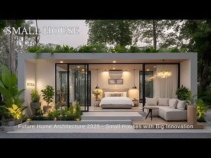 Top 10 Small House Designs for 2025: Futuristic, Smart & Space-Saving Ideas