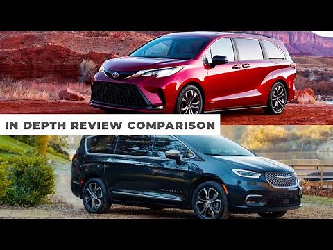 2021 Toyota Sienna vs 2021 Chrysler Pacifica – Family Car Comparison In-Depth Review