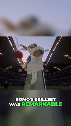 Tony Romo: His AMAZING Career and BEST Plays #shorts