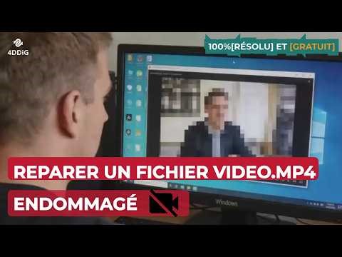 [Efficace]Comment reparer un fichier video mp4 endommagé gratuit?