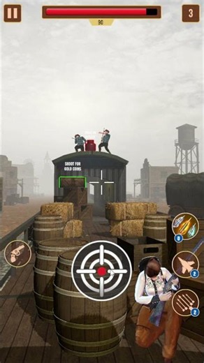 Wild West Hero: Cowboy Shooter | Gun Girl Shooting Game
